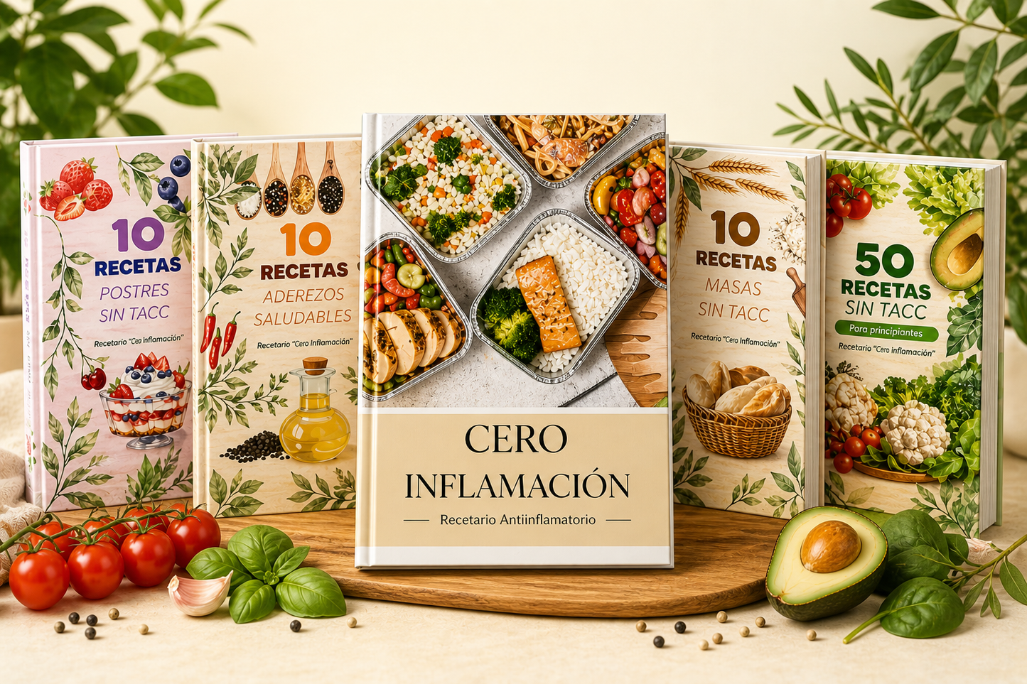 Adiós Inflamación: Recetario Inteligente